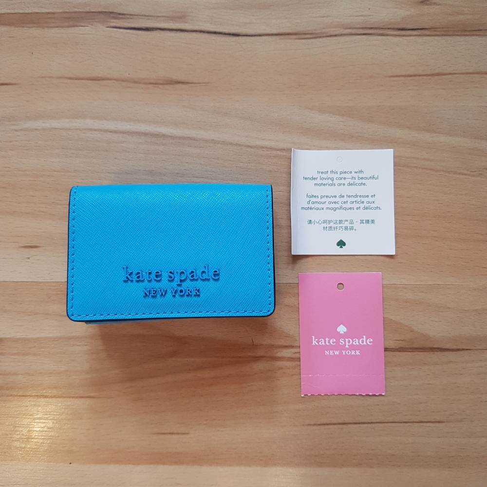 kate spade micro trifold wallet - Picture 1 of 11